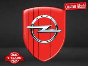 Opel Logosticker Racing Anpassbar Hochwertig Gedruckt